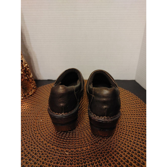 Born Toby Duo Bronzed Metallic Leather Size 7M - Picture 4 of 5